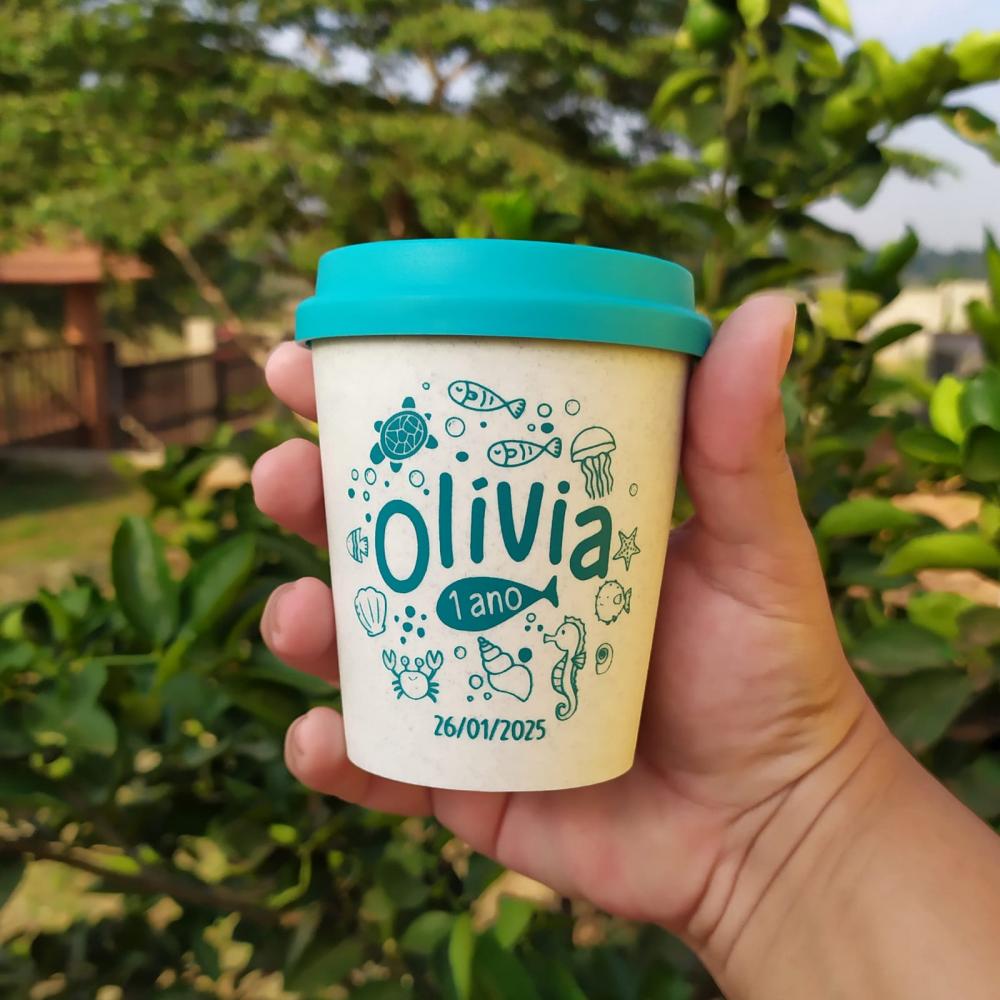 Copo de Café Bucks Ecológico Personalizado 250ml