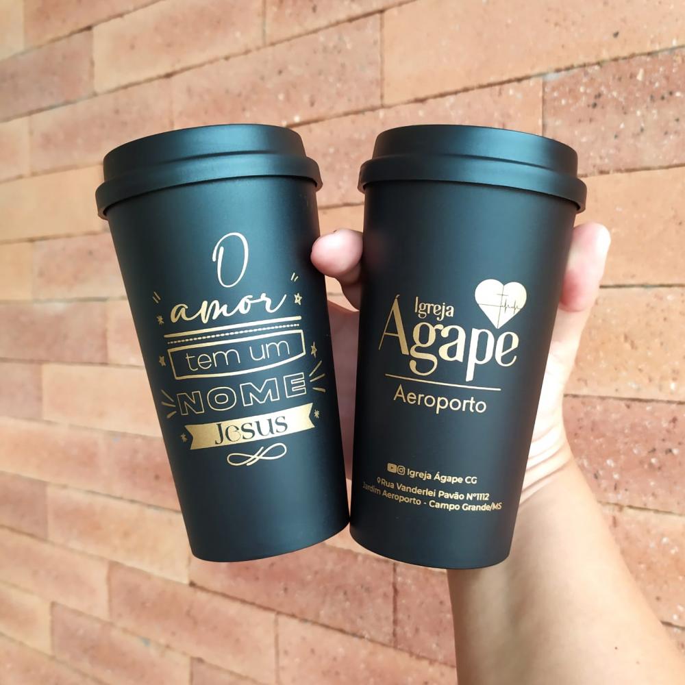 Copo Bucks Café Ecológico Personalizado 400ml