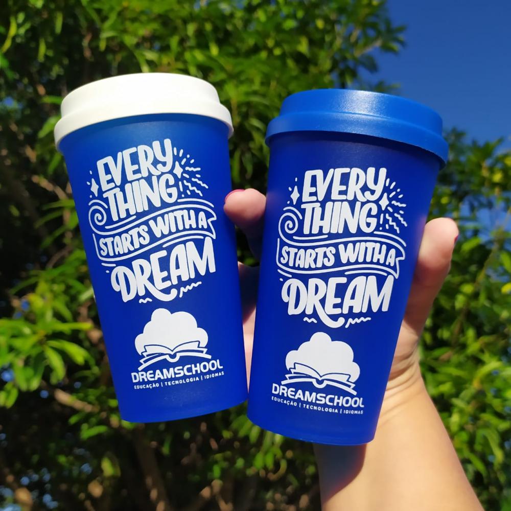 Copo Ecológico Bucks Café Personalizado 400ml