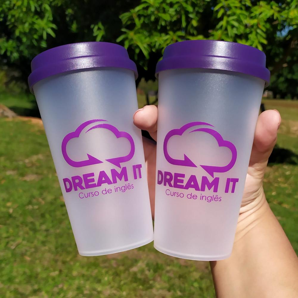 Copo Ecológico Bucks Café Personalizado 400ml