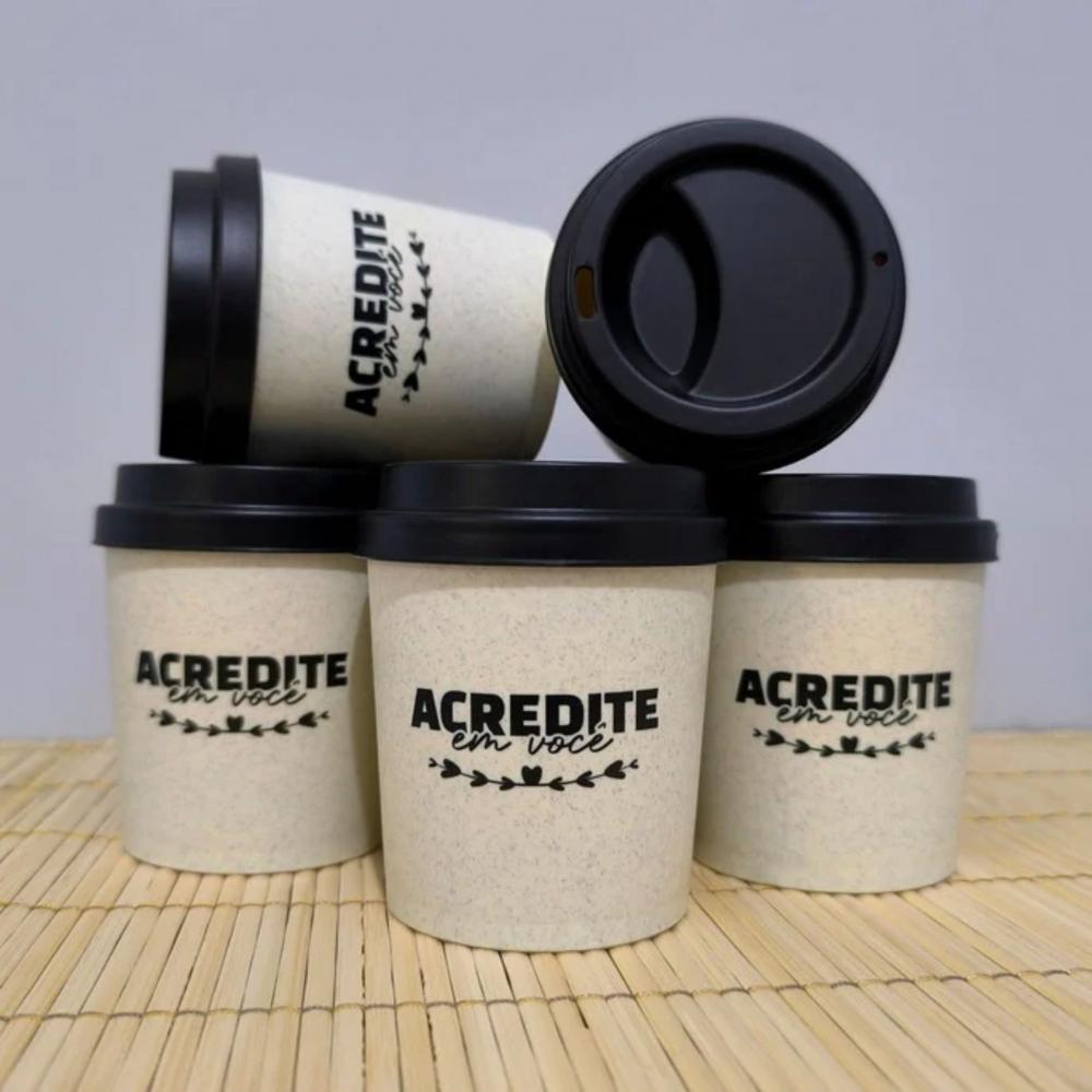 Copo de Café Bucks Ecológico Personalizado 200ml