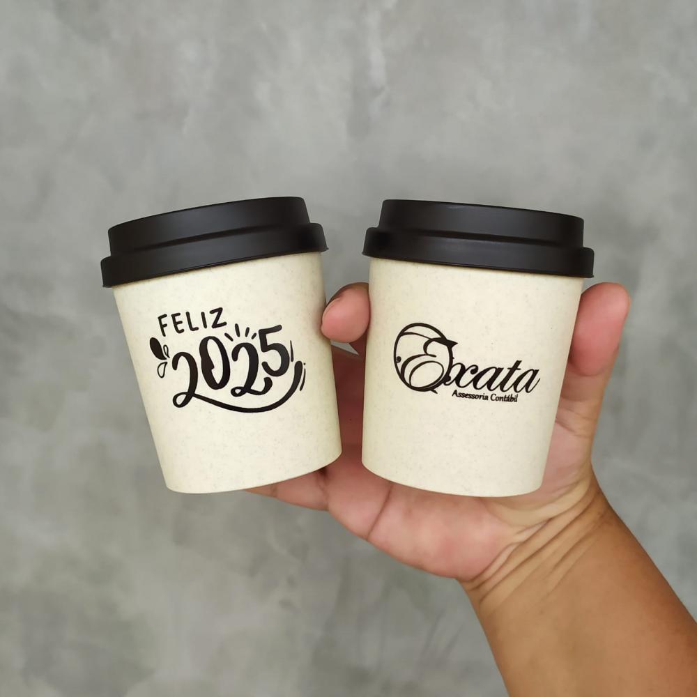 Copo de Café Ecológico Tampa Bucks Personalizado 200ml
