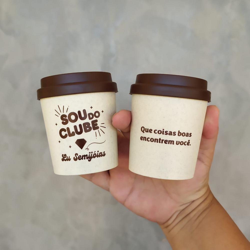 Copo de Café Ecológico Tampa Bucks Personalizado 200ml