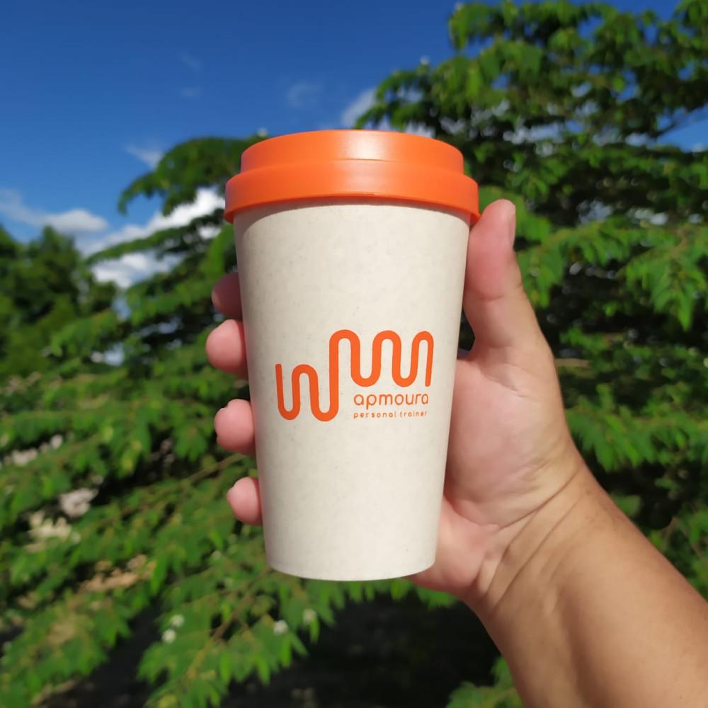 Copo de Café Bucks Ecológico Personalizado 400ml