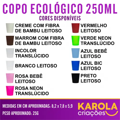 Copo Bucks Ecológico Dia das Mães 250ml Personalizado