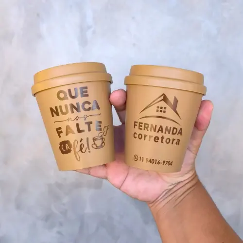Copo Bucks Café Ecológico Personalizado 250ml