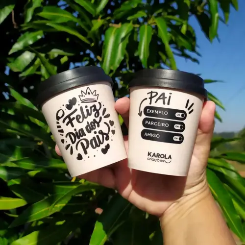 Copo Bucks Café Ecológico Personalizado 250ml