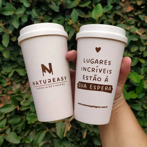 Copo Ecológico Bucks Café Personalizado 400ml