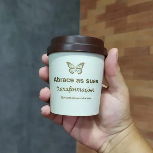 Copo de Café Ecológico Tampa Bucks Personalizado 200ml