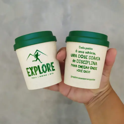 Copo de Café Ecológico Tampa Bucks Personalizado 200ml
