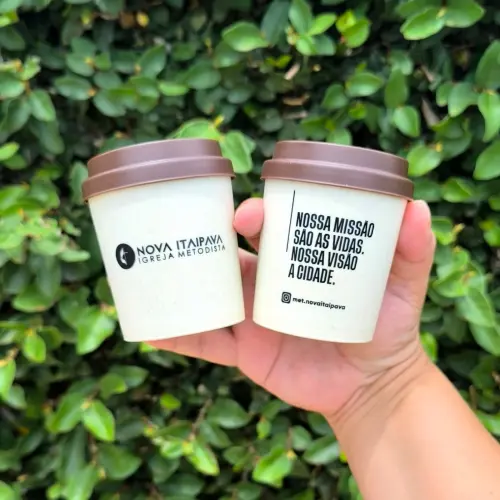 Copo de Café Ecológico Tampa Bucks Personalizado 200ml