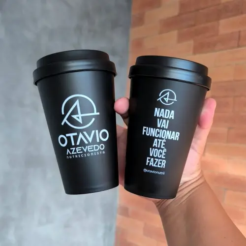 Copo Bucks Ecológico Café Personalizado 400ml