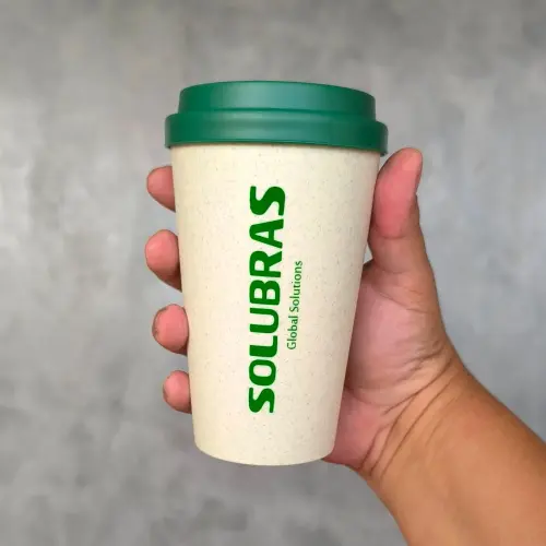 Copo Bucks Ecológico Café Personalizado 400ml