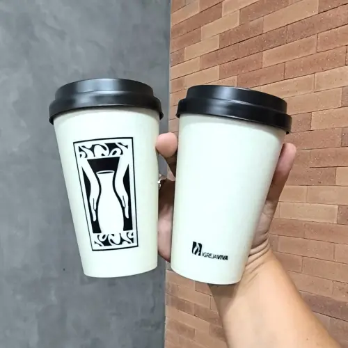 Copo de Café Bucks Ecológico Personalizado 400ml