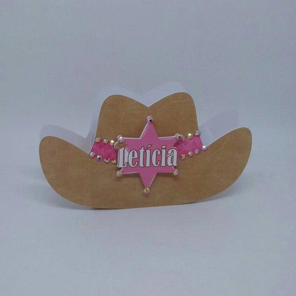 Arquivo Digital Caixinha Chapeu Cowgirls Cowboy Meninas