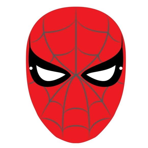 Arquivo pdf Mascara Homem Aranha de Papel