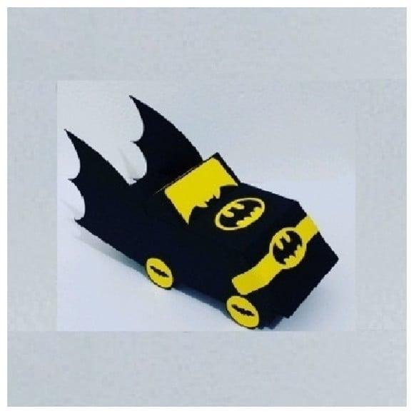 Arquivo Silhouette Festa Infantil Batmóvel Carro Batman 3d