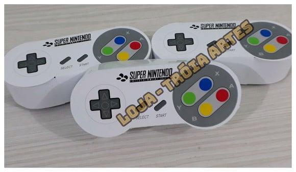 Arquivo Silhouette Caixa Controle Video Game Super Nintendo