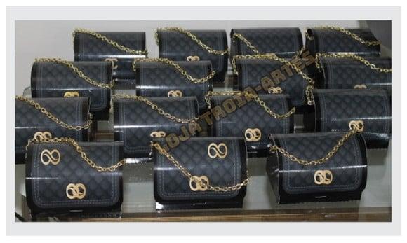 Arquivo Silhouette Caixinha 6 Doces Bolsa Luxo Dia das Mães