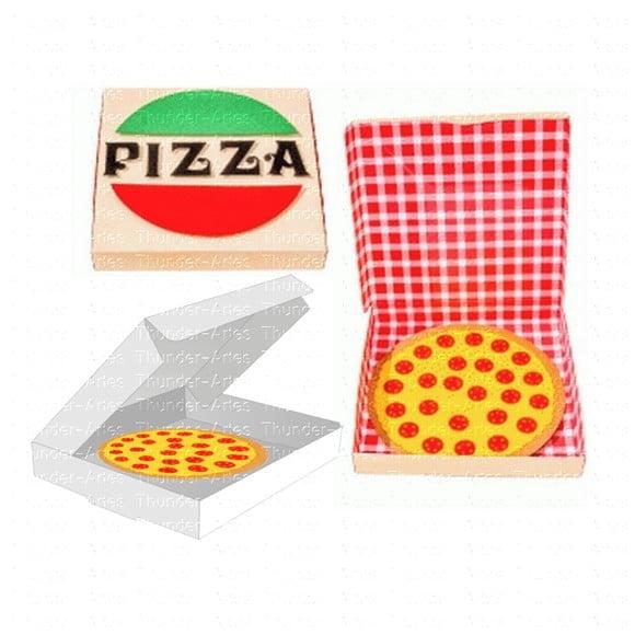 Arquivo de Corte Molde Caixinha Pizza