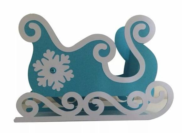 Arquivo de Corte Silhouette Caixa Treno Frozen