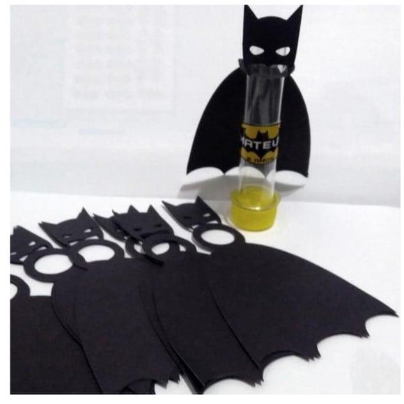 Arquivo Silhouette Capa Batman para Tubete