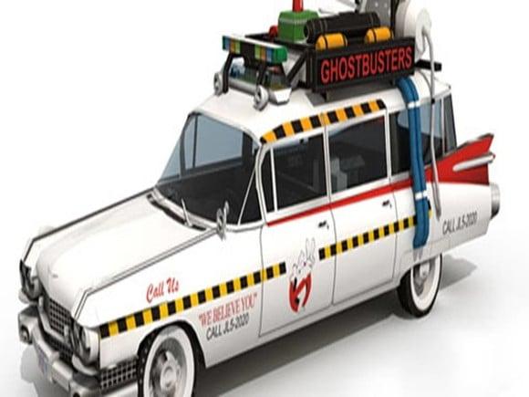 Arquivo pdf Papercraft Carro Caça Fantasmas 3d