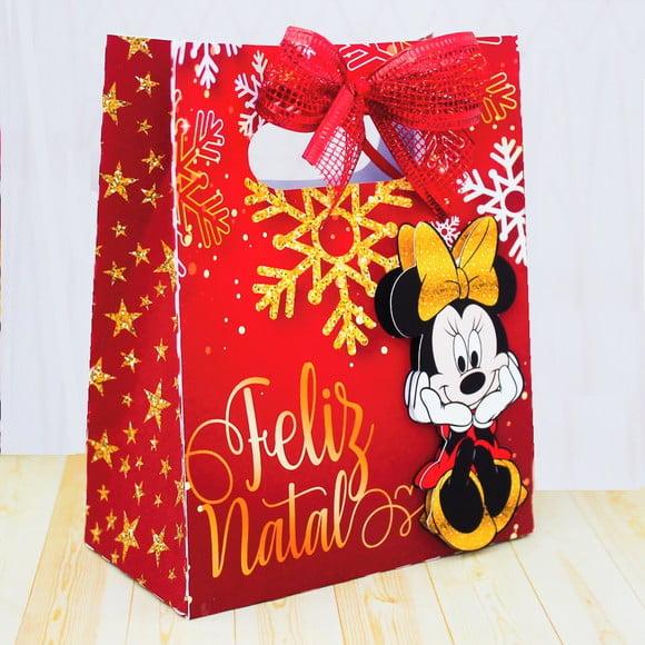 Sacolinhas Minie Arquivo de Corte Natal