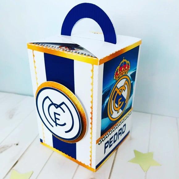 Molde Para Corte Caixa Alça Real Madrid Futebol