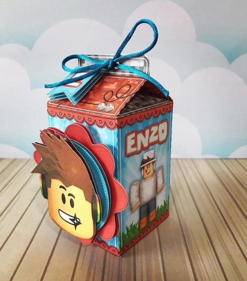 Arquivo de Corte Caixa Milk Roblox