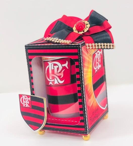 Arquivo De Corte Caixa Cofrinho Flamengo Futebol