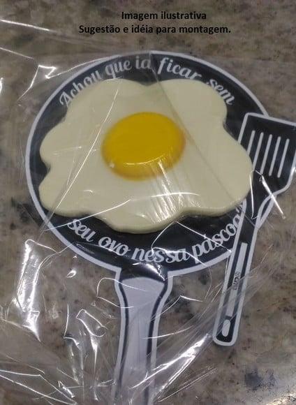 Arquivo de Corte Frigideira Ovo frito Pascoa