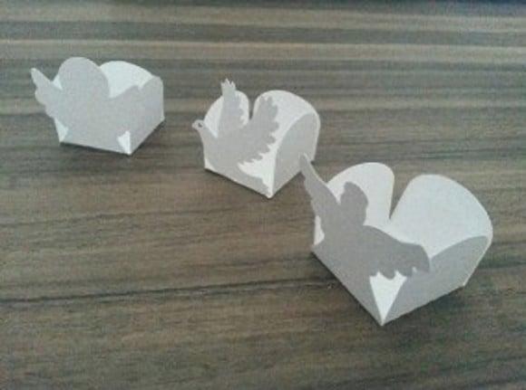 Forminhas para Batizado - 3 Moldes para Corte Formato Studio