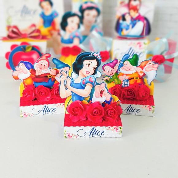 Arquivo Silhouette Caixa Porta Bis Duplo Branca de Neve