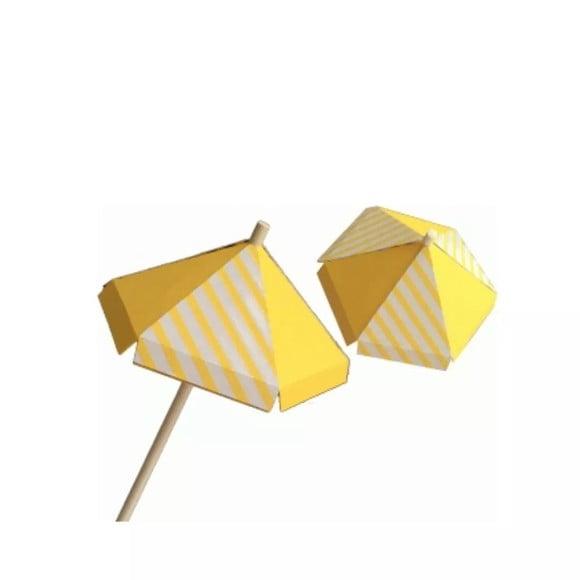 Arquivo de Corte Guarda Chuva Sol Coquetel