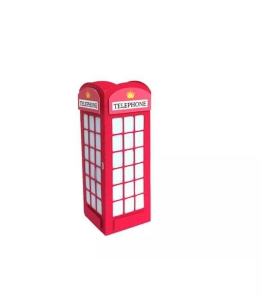 Arquivo de Corte Caixa Cabine Telefone Londres
