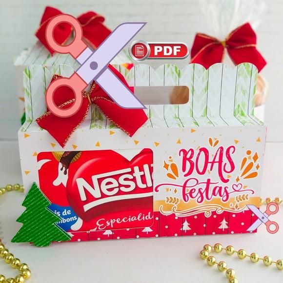 Arquivo pdf Embalagem para Caixa Nestle Boas Festas