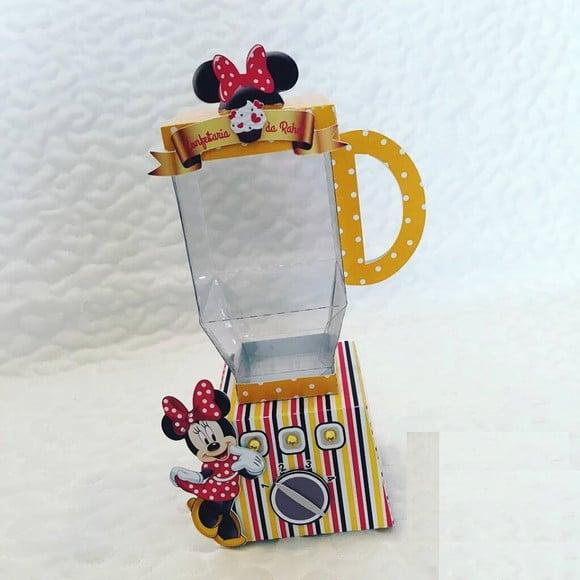 Arquivo Silhouette Liquidificador Cozinha da Minnie