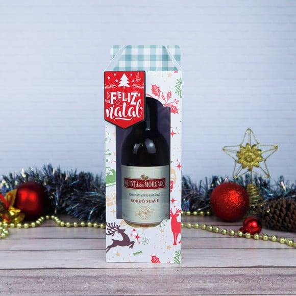 Arquivo Studio Caixa Garafa Mini Vinho Natal