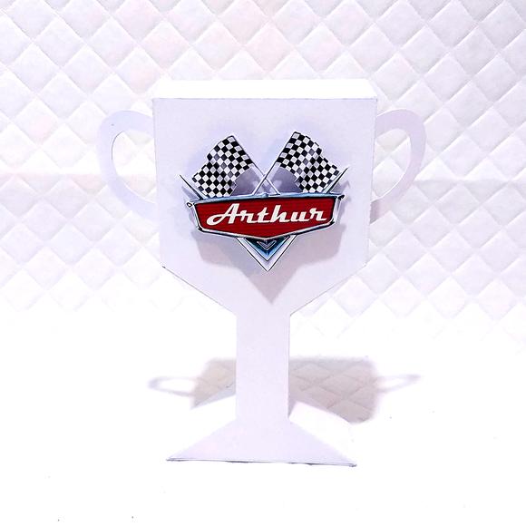 Troféu Carros da Disney, Mcqueen - Arquivo Silhouette