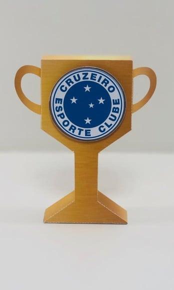 Molde Para Corte Trofeu Cruzeiro Futebol