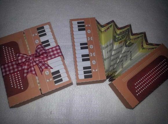 Arquivo Silhouette Convite Sanfona Festa Junina São João 1
