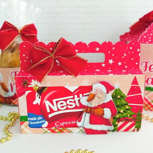 Embalagem para Nestle Natal Arquivo de Corte