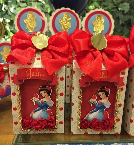 Arquivo Silhouette Caixa Milk Visor Branca de Neve
