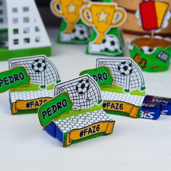 Molde Silhouette Porta Bis Duplo Futebol Brasil