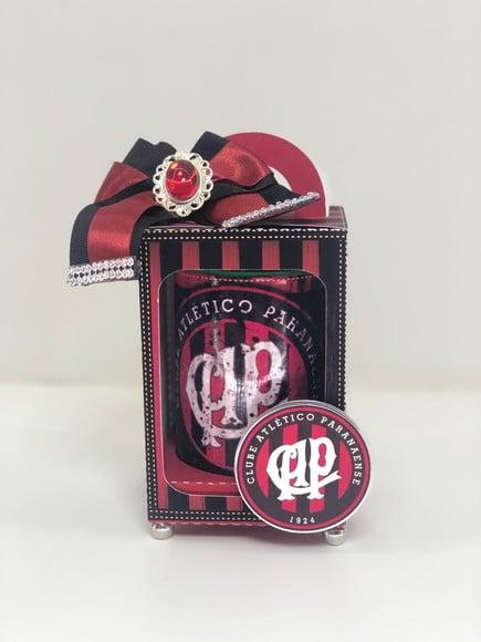 Molde Para Corte Caixa Cofrinho Atletico Paranaense