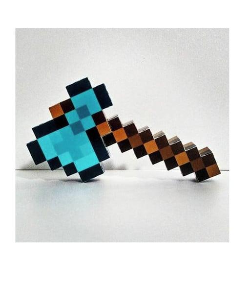 Arquivo Silhouette Machado Grande Minecraft