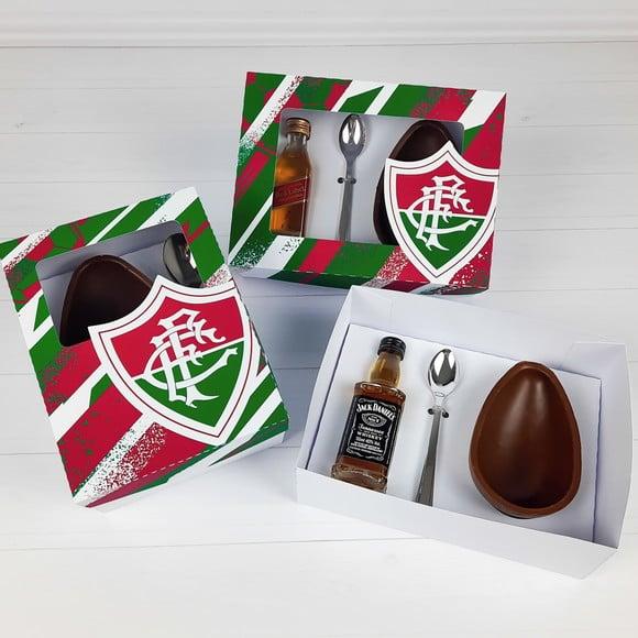 Arquivo de Corte Caixa Ovo de Colher Fluminense Páscoa