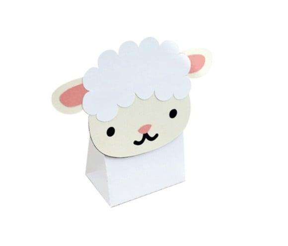 Arquivo de Corte Caixa Sacolinha Ovelha / Ovelhinha Camadas