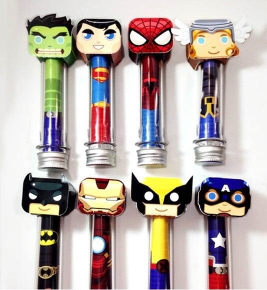Arquivo Digital Tubete Super Herois Vingadores